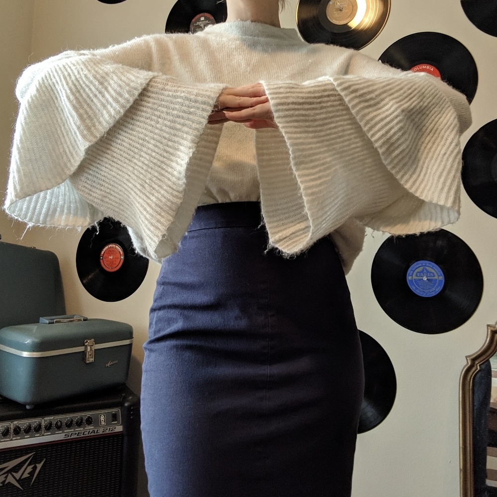 Bell Sleeve super soft sweater